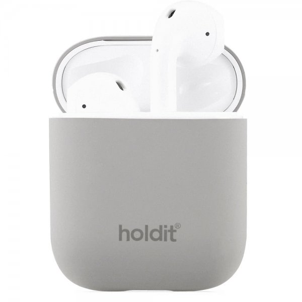 holdit AirPods (1/2) Deksel Silikon Nygård Taupe