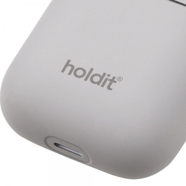 holdit AirPods (1/2) Deksel Silikon Nygård Taupe