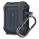 Spigen AirPods (1/2) Deksel Tough Armor Charcoal
