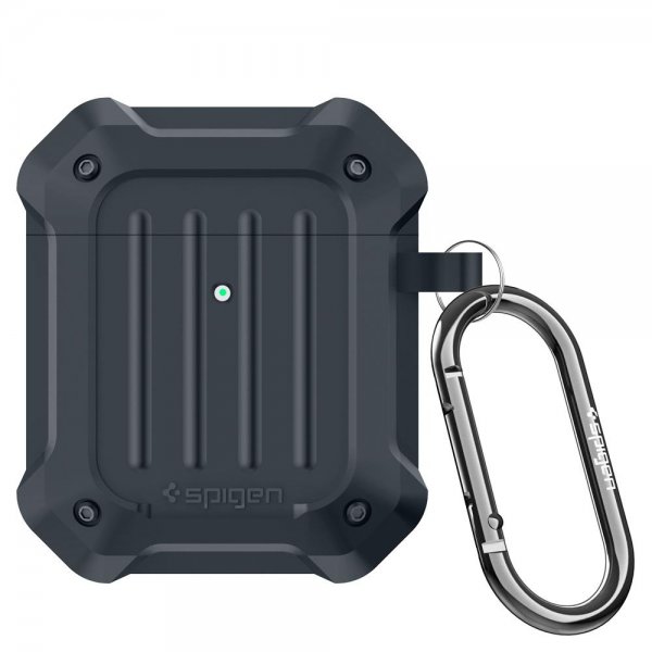 Spigen AirPods (1/2) Deksel Tough Armor Charcoal