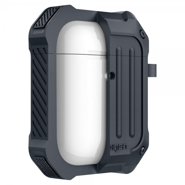 Spigen AirPods (1/2) Deksel Tough Armor Charcoal