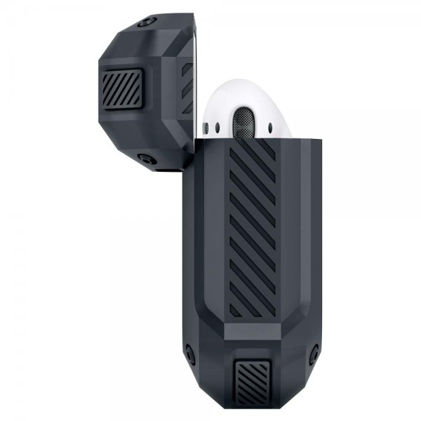 Spigen AirPods (1/2) Deksel Tough Armor Charcoal