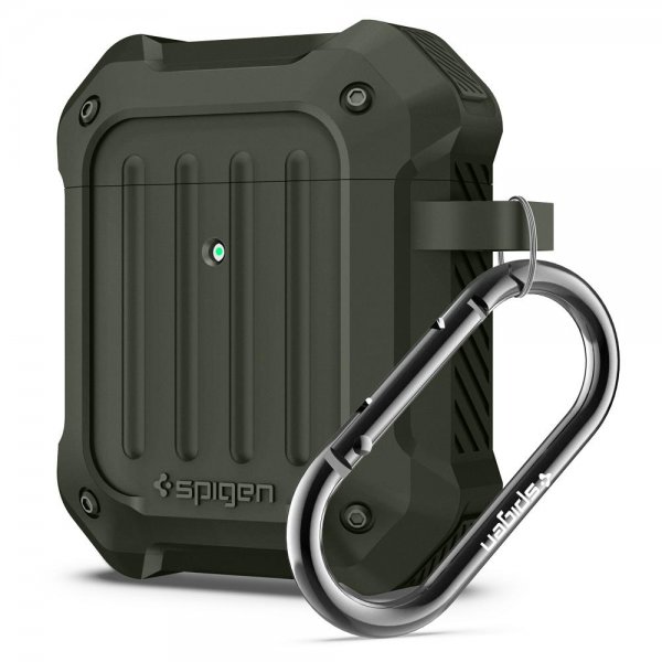 Spigen AirPods (1/2) Deksel Tough Armor Military Green
