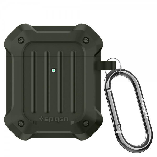 Spigen AirPods (1/2) Deksel Tough Armor Military Green