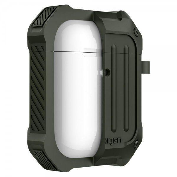 Spigen AirPods (1/2) Deksel Tough Armor Military Green