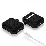 Spigen AirPods (1/2) Deksel Tough Armor Svart
