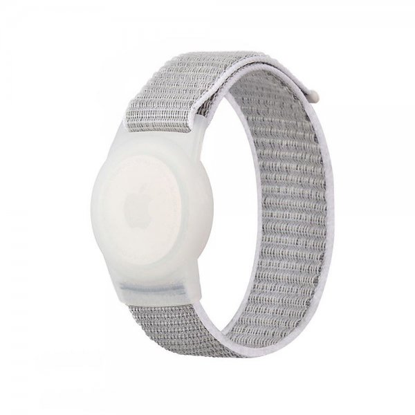 Mobile Origin AirTag Armbånd Nylon Grå