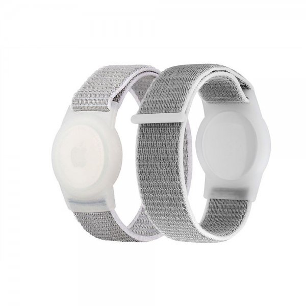 Mobile Origin AirTag Armbånd Nylon Grå