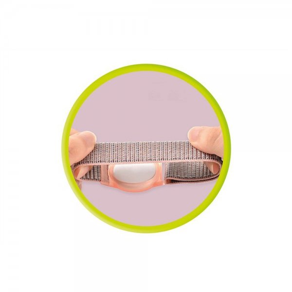 Mobile Origin AirTag Armbånd Nylon Grønn