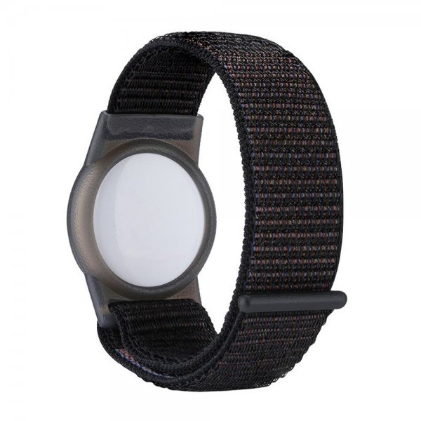 Mobile Origin AirTag Armbånd Nylon Svart