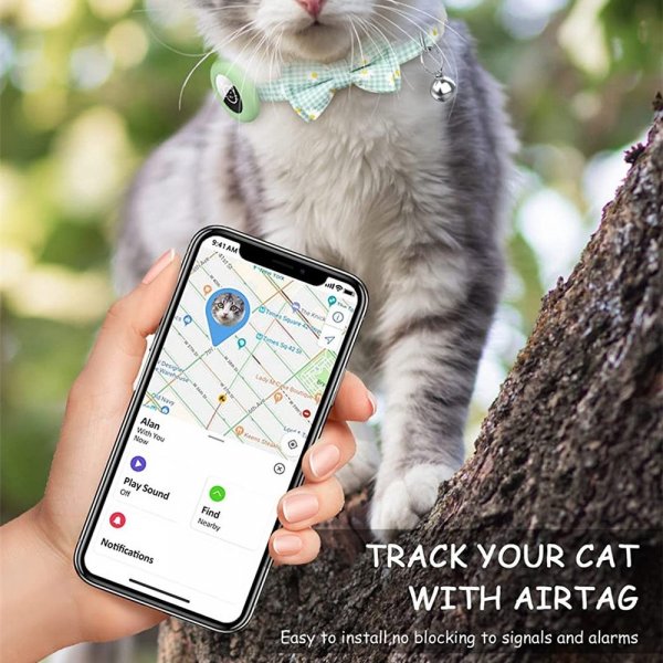 AirTag Holder Halskjede Grønn