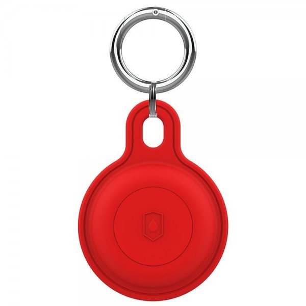 Mobile Origin AirTag Holder Keychain Outdoor Rød