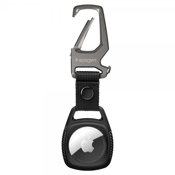 Spigen Apple AirTag Holder Rugged Armor Matte Black