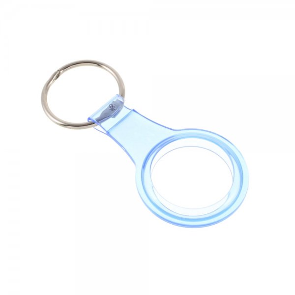 AirTag Holder See-through Blå