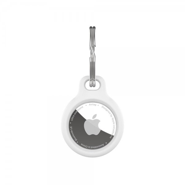 Fixed AirTag Holder Silky Hvit