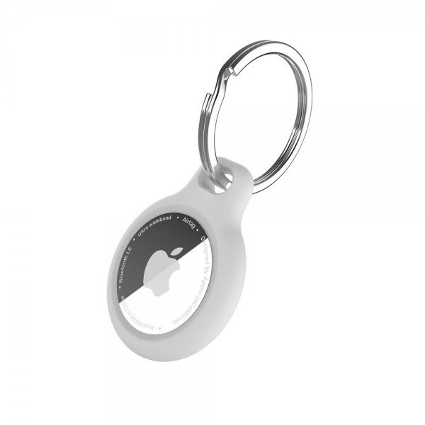 Fixed AirTag Holder Silky Hvit
