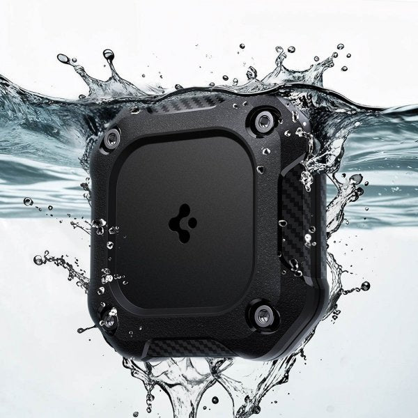 Spigen AirTag Holder Tough Armor IP 4-pakning Svart