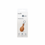 Moshi AirTag Holder PU-Leather Brown