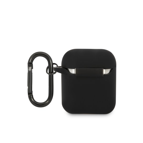 AMG AirPods 1/2 Deksel Liquid Silicone Svart
