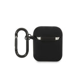 AMG AirPods 1/2 Deksel Liquid Silicone Svart