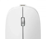 ALOGIC Trådløs Mus Echelon Bluetooth USB-C Rechargeable 4 Keys Hvit
