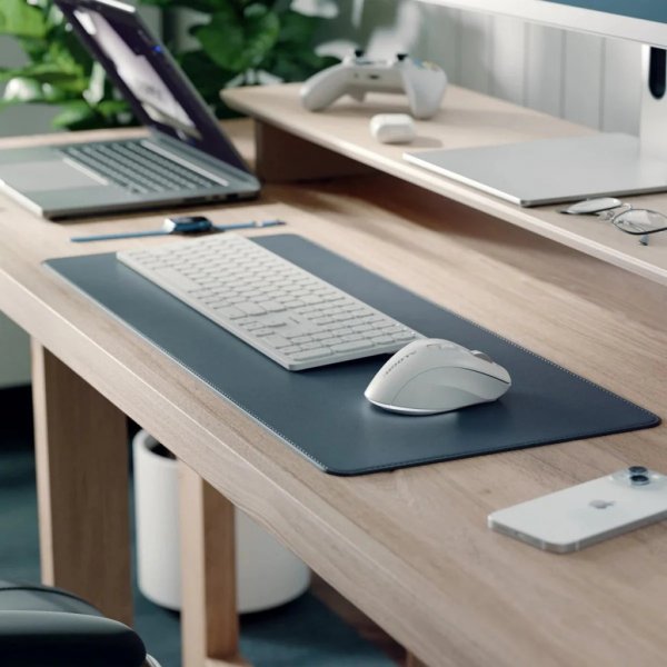 ALOGIC Trådløs Mus Apex Bluetooth USB-C Rechargeable 7 Keys Hvit