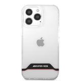 AMG iPhone 13 Pro Deksel Electroplated Horizontal Stripes Sin Transparent