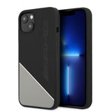 AMG iPhone 13 Deksel Liquid Silicone Two Tone Grå
