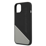AMG iPhone 13 Mini Deksel Liquid Silicone Two Tone Grå