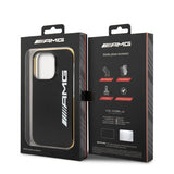 AMG iPhone 14 Pro Deksel med Logo Svart Gul