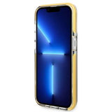 AMG iPhone 14 Pro Max Deksel med Logo Svart Gul