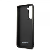 AMG Samsung Galaxy S21 FE Deksel Leather Stripe Carbon Svart