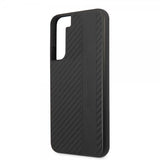 AMG Samsung Galaxy S22 Plus Deksel Leather Stripe Carbon Svart