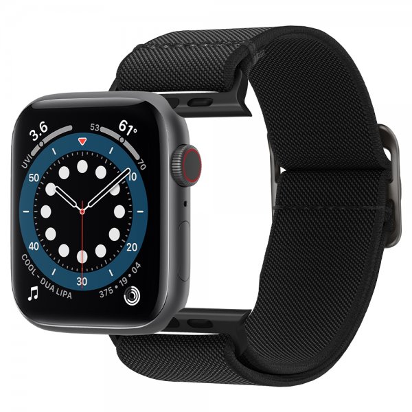 Spigen Apple Watch 42/44/45mm/Apple Watch Ultra Armbånd Lite Fit Svart