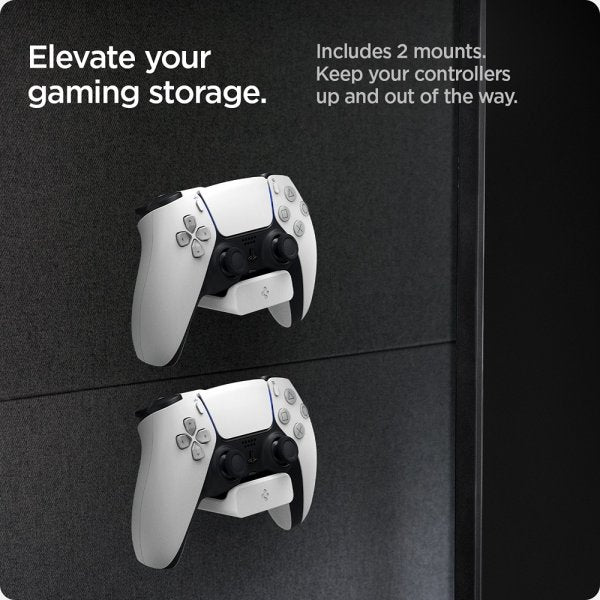 Spigen Veggholder for Spillkontroller PS5/PS4/Xbox/Nintendo Switch Pro VG300 2-pack
