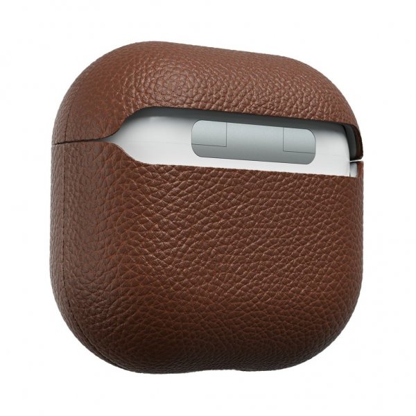 KeyBudz AirPods 4 Deksel Artisan Series Natural Brown