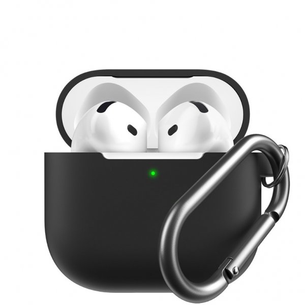 KeyBudz AirPods 4 Deksel Elevate Series Svart