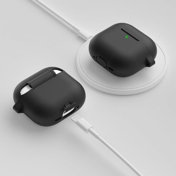 KeyBudz AirPods 4 Deksel Elevate Series Svart