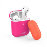 Puro AirPods 1/2 Deksel Icon Fuchsia