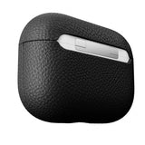 KeyBudz AirPods Pro Deksel PodSkinz Ekte Skinn Svart