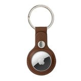 dbramante1928 Apple AirTag Holder Copenhagen Dark Tan/Silver