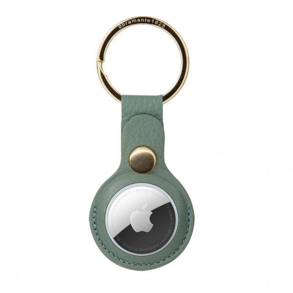 dbramante1928 Apple AirTag Holder Copenhagen Green Bay/Gold