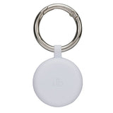 dbramante1928 Apple AirTag Holder Greenland Key Ring Winter White