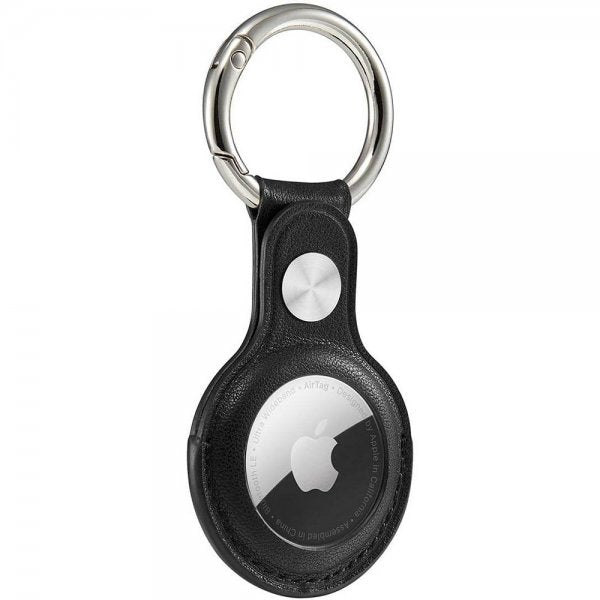 Kavaj Apple AirTag Holder Keyring Svart