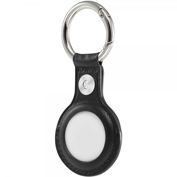 Kavaj Apple AirTag Holder Keyring Svart