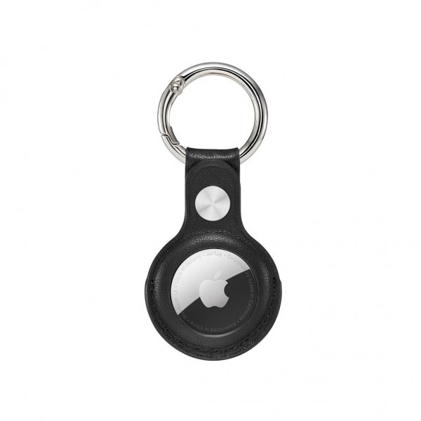 Krusell Apple AirTag Holder Keyring Svart