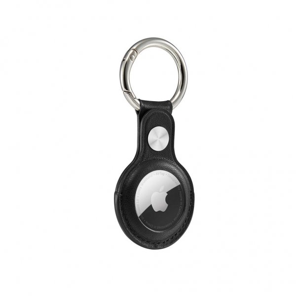 Krusell Apple AirTag Holder Keyring Svart