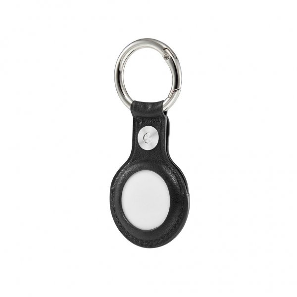 Krusell Apple AirTag Holder Keyring Svart
