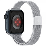 Spigen Apple Watch 38/40/41/42mm Armbånd Metal Fit Sølv