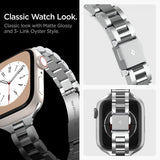 Spigen Apple Watch 38/40/41mm Armbånd Modern Fit 316L Sølv